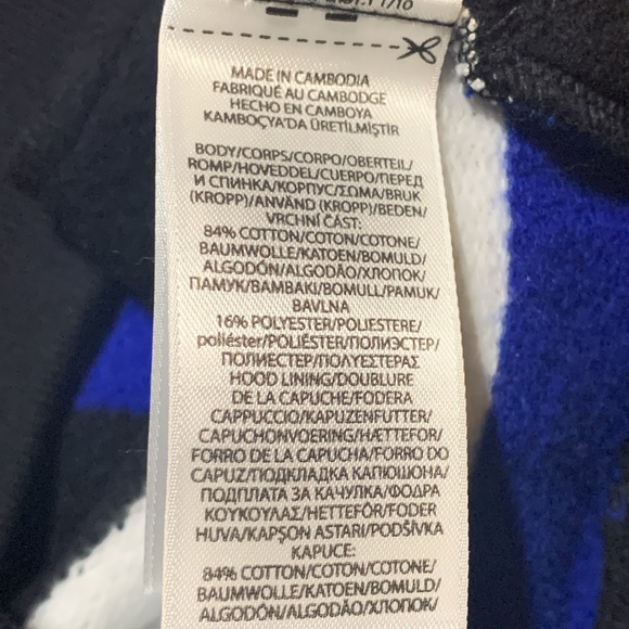 Polo Ralph Lauren Striped Polo Logo Hoodie Men’s XXL NWT - Picture 5 of 6